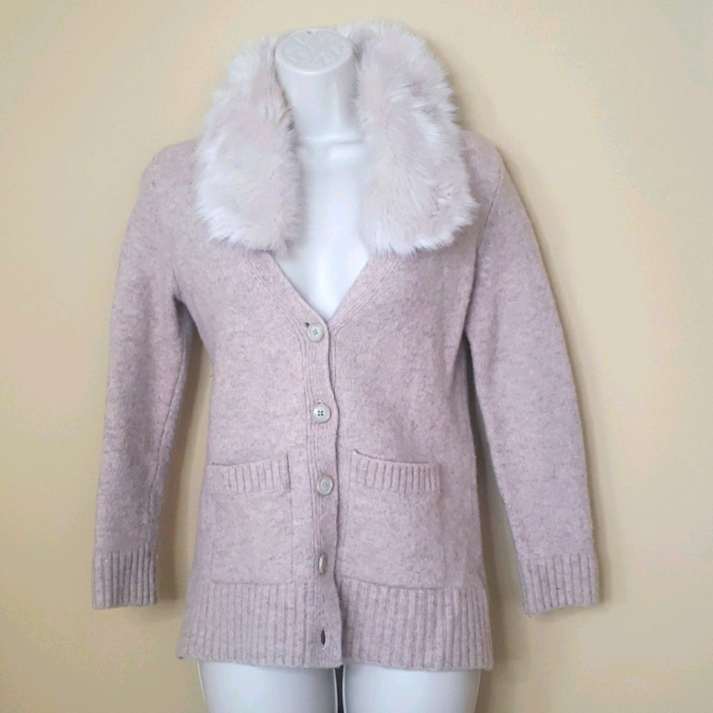 Banana republic button up sweater